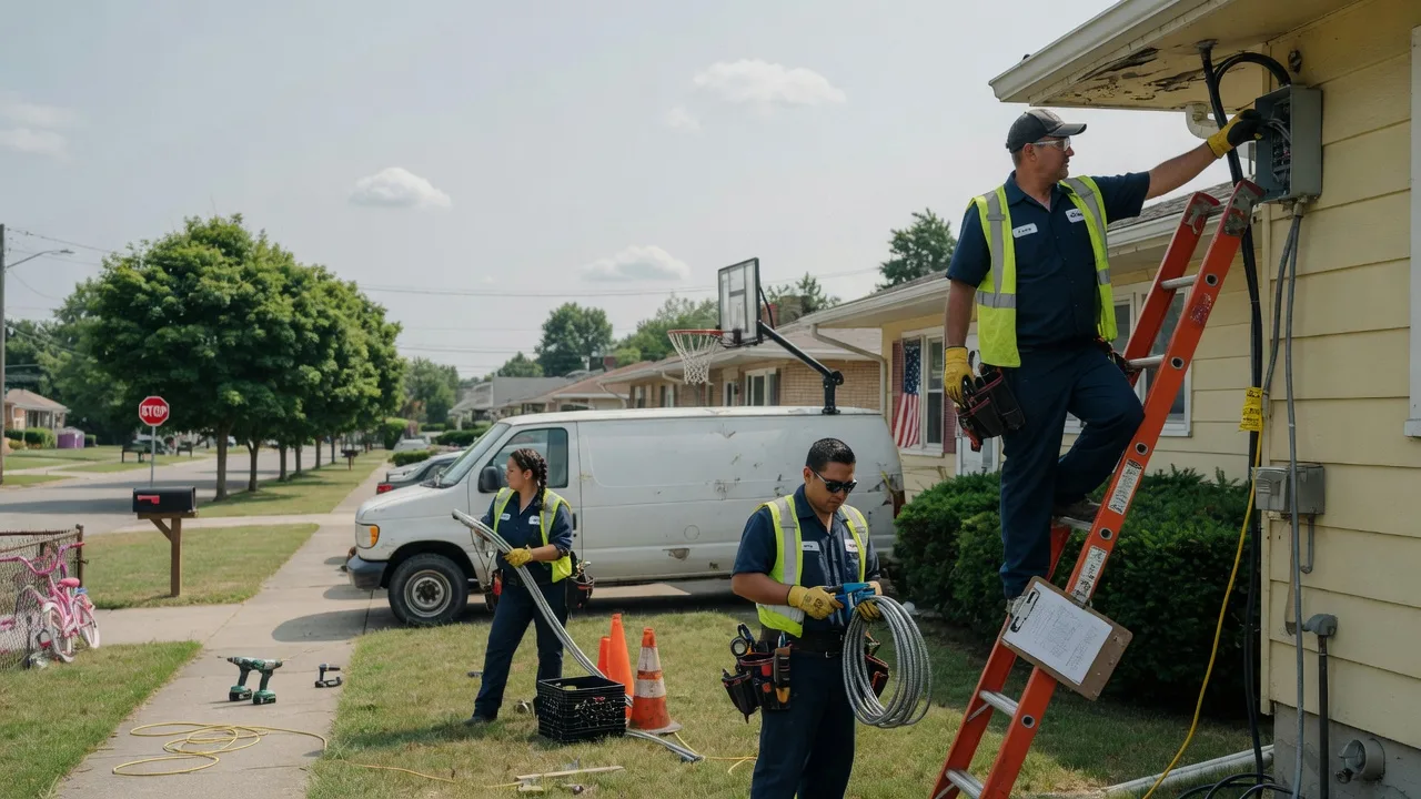 Licensed Electrician in Hustler, WI near me