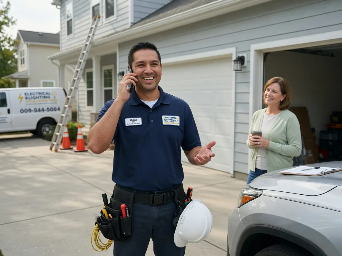 Licensed Electrician Hustler, WI FAQs